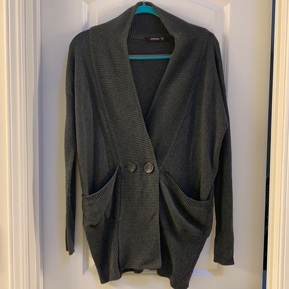 Charcoal Grey cardigan